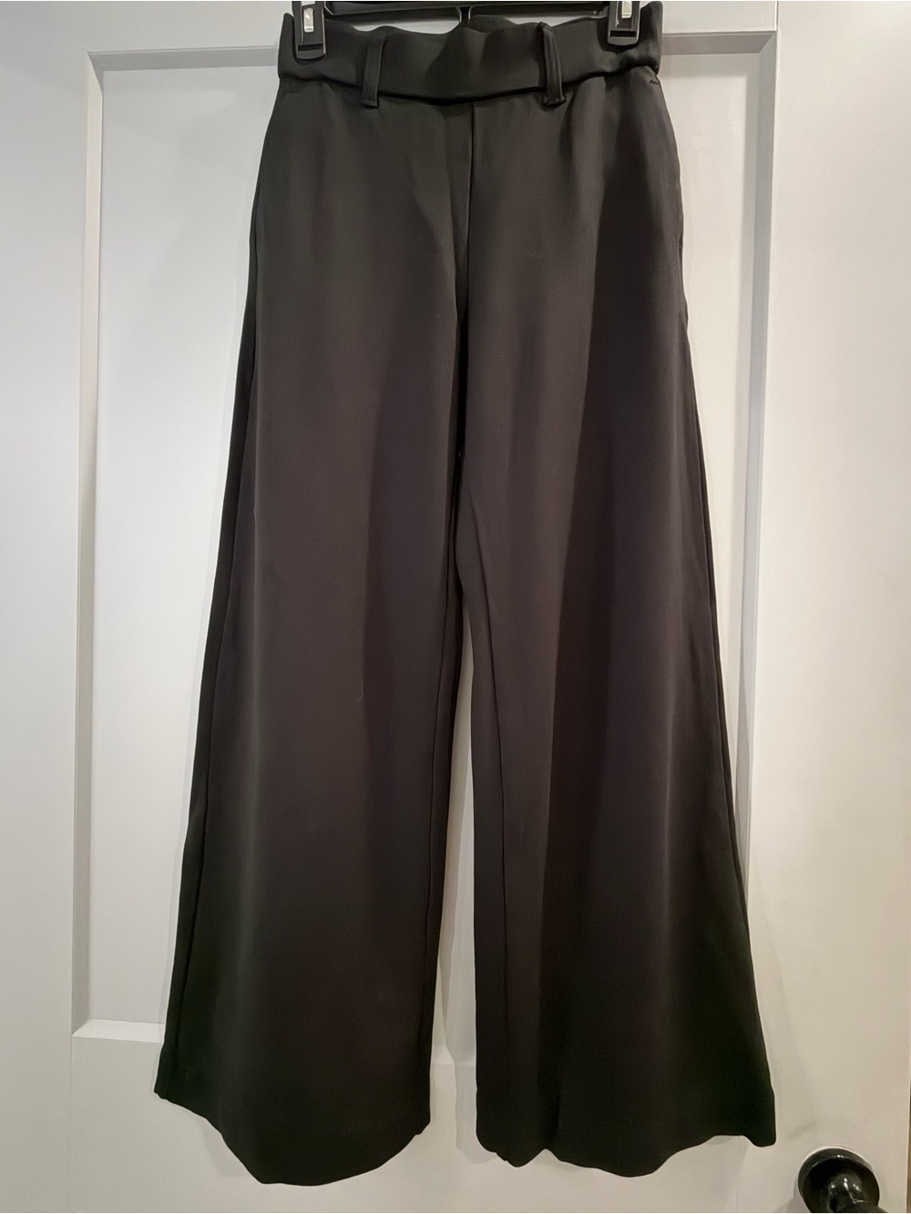 Lee Wide Leg Dress Pants in Black
